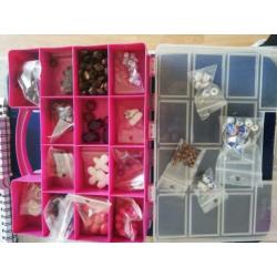 Grote collectie diverse kralen
