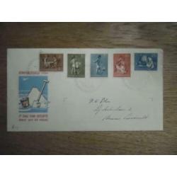 Nederland. FDC E19. 1954. Kind. CW 60 euro