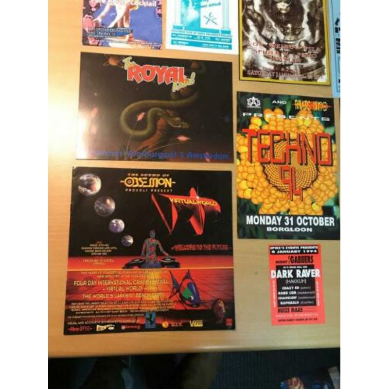 Flyers jaren 90hardcore gabber ID&T