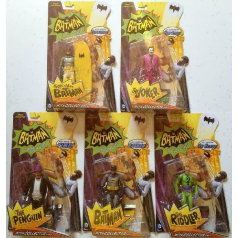Batman Classic 1966 TV Series - Complete set of 5