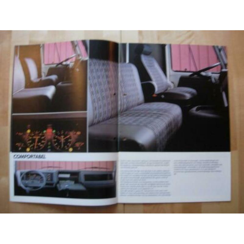 Peugeot J9 Brochure 1987 - Bestelwagen