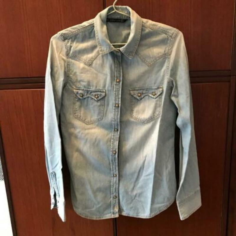 Zara jeans overhemd mt s