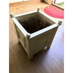 Houten plantenbak