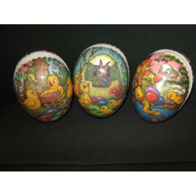 Paaseieren karton / candy containers 20 stuks