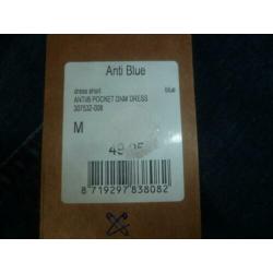 Nieuw spijkerjurk Anti Blue M=38 spijkerjurk met stretch