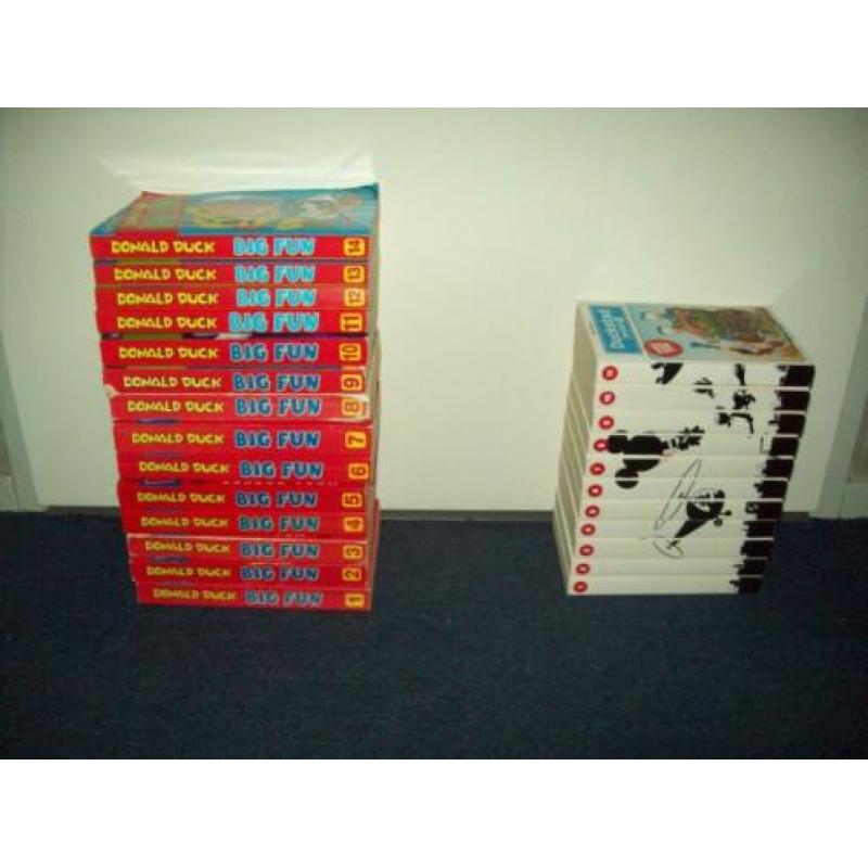 NIEUW SEAL 25 recente Donald Duck pockets & Thema pocket 25