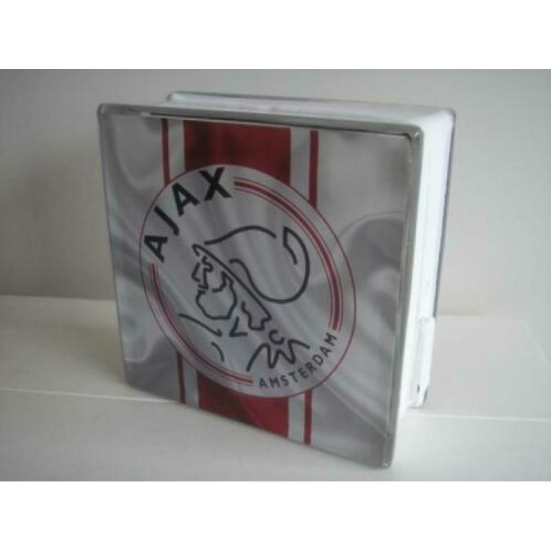 Glasblok Ajax met verlichting