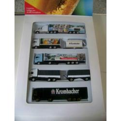 Krombacher verzamelbox beperkte uitgave 1:87 Trucks
