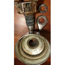 2 Barlow 27 self-tailing 2-speed lieren chrome