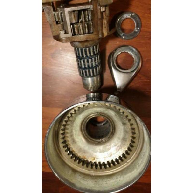 2 Barlow 27 self-tailing 2-speed lieren chrome