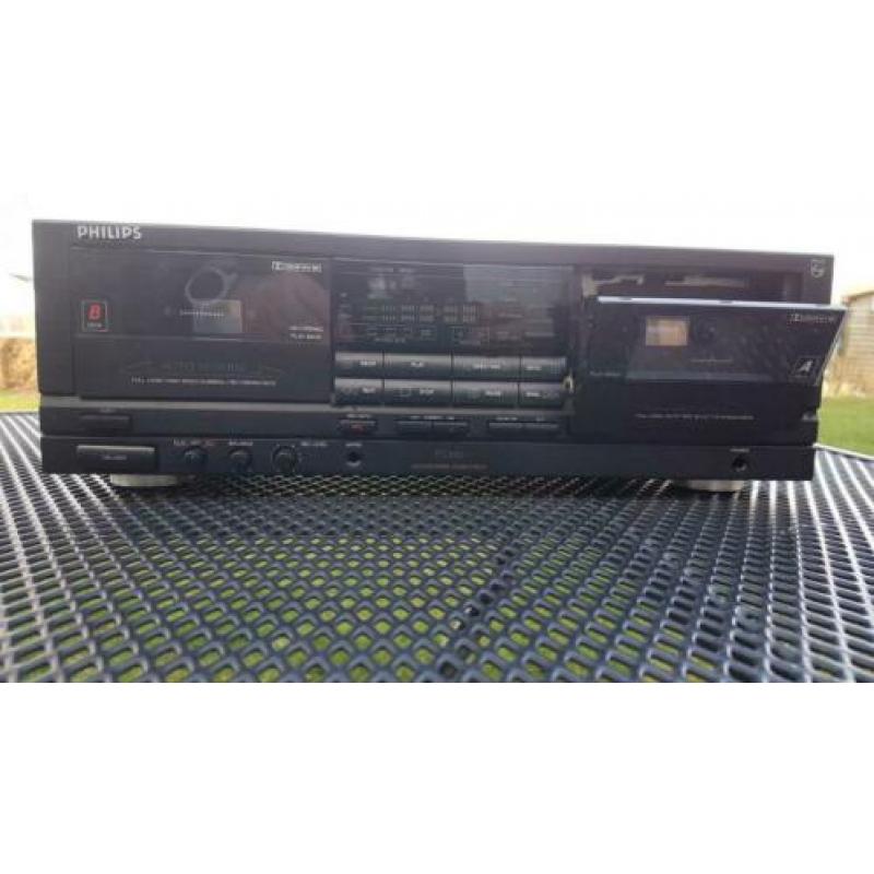 Philips FC660 Dubbel Cassettedeck