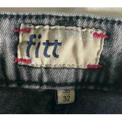 Fitt grijze jeans maat maat 36 L32