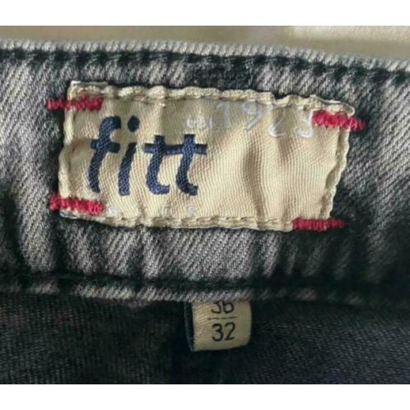 Fitt grijze jeans maat maat 36 L32