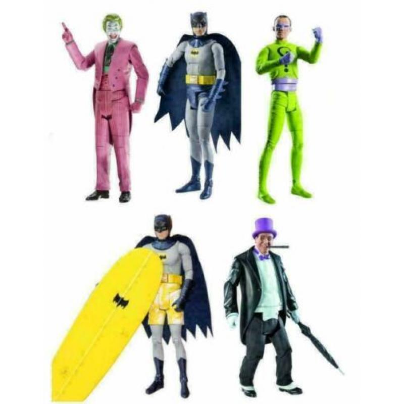 Batman Classic 1966 TV Series - Complete set of 5
