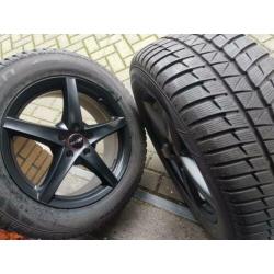 8 sets Nissan X-Trail Qashqai winter banden velgen 17/ 18