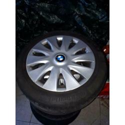 Topbanden BMW 1 serie complete set 16 inch continental!