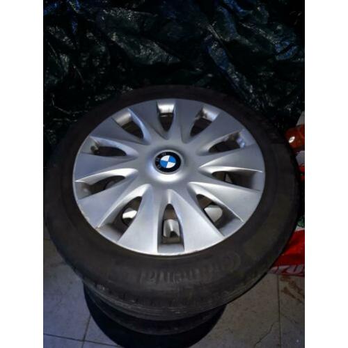 Topbanden BMW 1 serie complete set 16 inch continental!