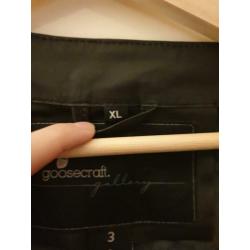 Goosecraft leren jurk zwart XL