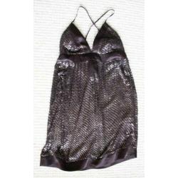 Single Dress Glitter Jurk (Maat 36)