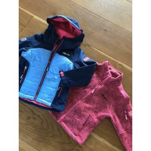 Trollkids windjack en vest maat 116