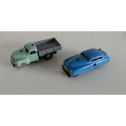 Schuco - 2 auto's - 1 x Sleutel - TE KOOP