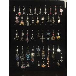 ~ 50 navelpiercings hanger ~ partij piercings KOOPJE markt