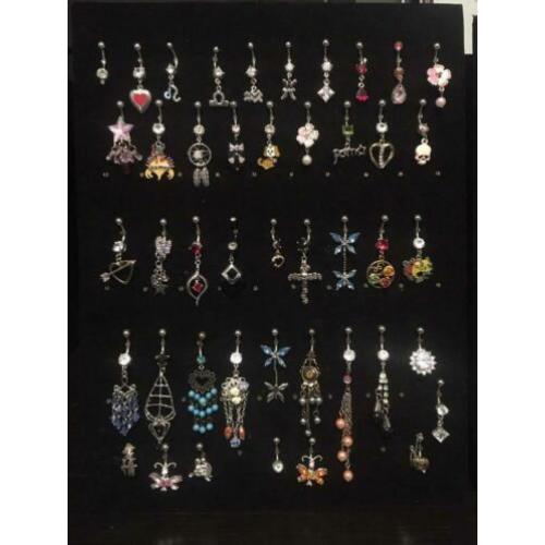 ~ 50 navelpiercings hanger ~ partij piercings KOOPJE markt