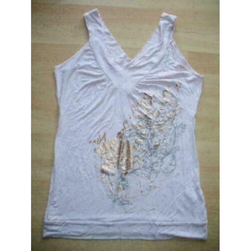 licht roze top AMISU (maat XL)