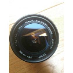 vintage camera lens macro 28-70mm