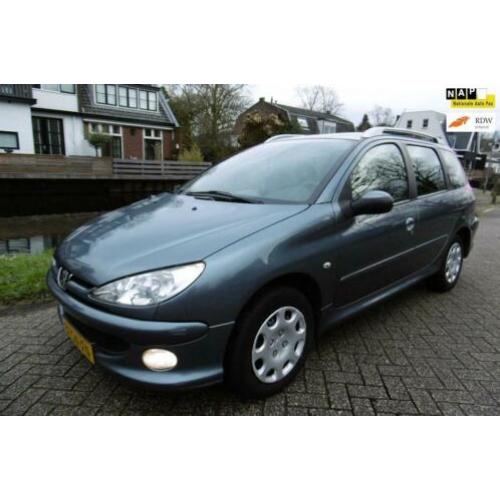 Peugeot 206 SW 1.4 Air-line 3 Airco 2e eigenaar 159.000km On