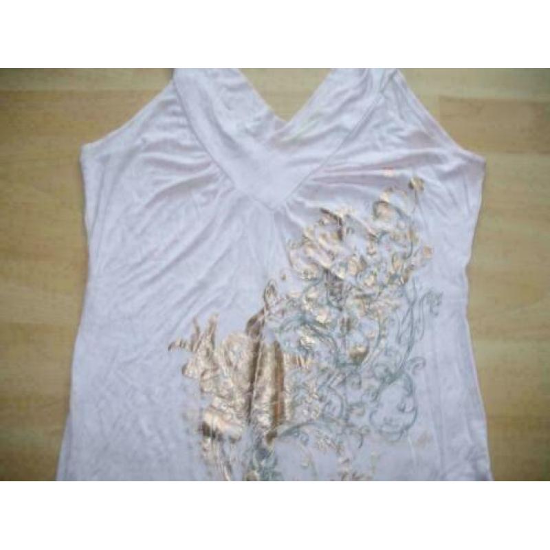 licht roze top AMISU (maat XL)