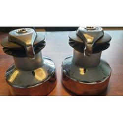 2 Barlow 27 self-tailing 2-speed lieren chrome