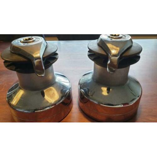 2 Barlow 27 self-tailing 2-speed lieren chrome
