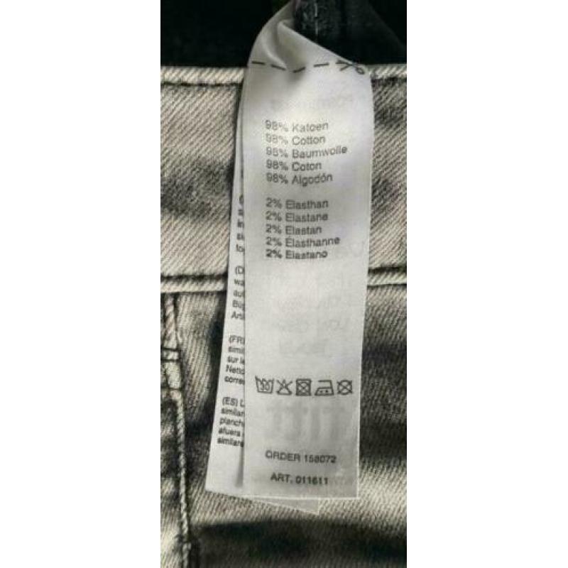 Fitt grijze jeans maat maat 36 L32