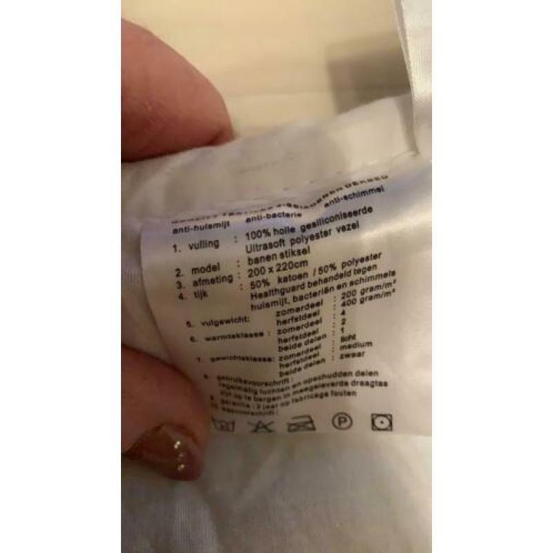 Dekbed 2 bij 1.90 als nieuw zie foto s