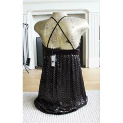Single Dress Glitter Jurk (Maat 36)