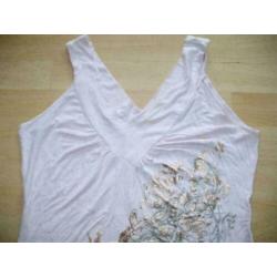 licht roze top AMISU (maat XL)