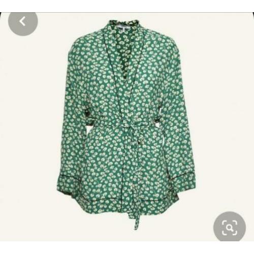 Ganni blouse kimono Romy Boomsma