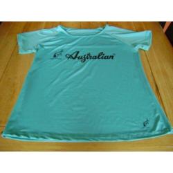 Nieuw groen Australian sportshirt, maat L
