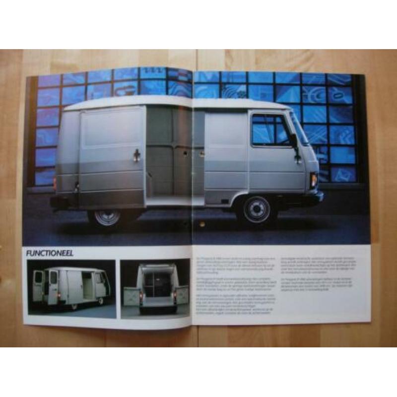 Peugeot J9 Brochure 1987 - Bestelwagen