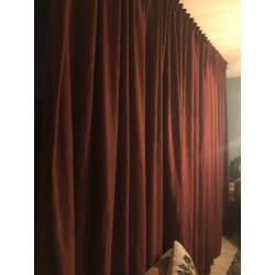 Gordijnen Bordeaux 2x 280x254 cm izgs