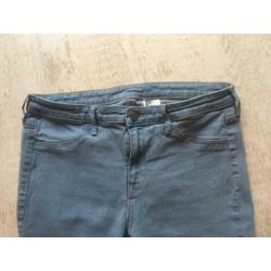 Blauwe Skinny jeans spijkerbroek van HM maat 30