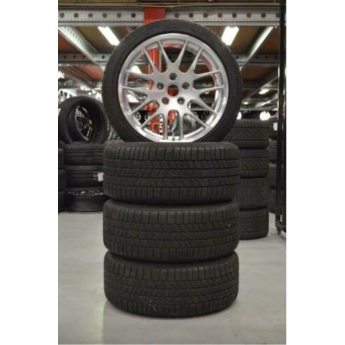 Org. 20'' Porsche Panamera 5x130 Breedset Velgen + Banden
