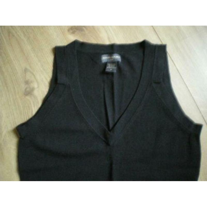 banana republic top zwart M apart gaaf zga nieuw