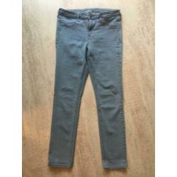 Blauwe Skinny jeans spijkerbroek van HM maat 30