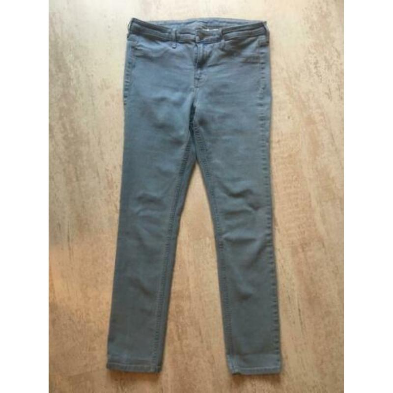 Blauwe Skinny jeans spijkerbroek van HM maat 30