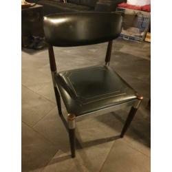 4 Vintage eetkamer stoelen.