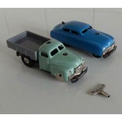 Schuco - 2 auto's - 1 x Sleutel - TE KOOP