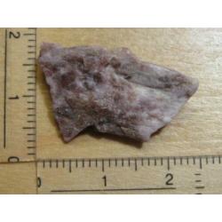 opruiming: 5x ruwe edelsteen RUBELLIET (4) (ROZE TOERMALIJN)