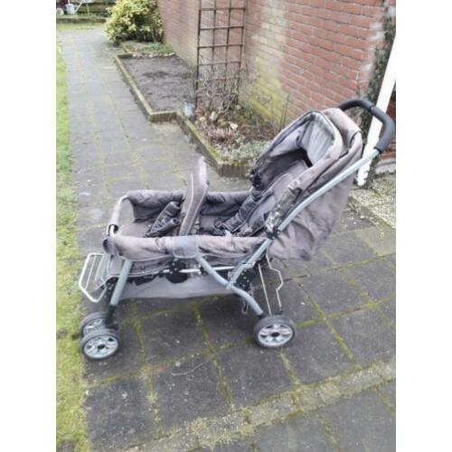 Dubbele kinderwagen